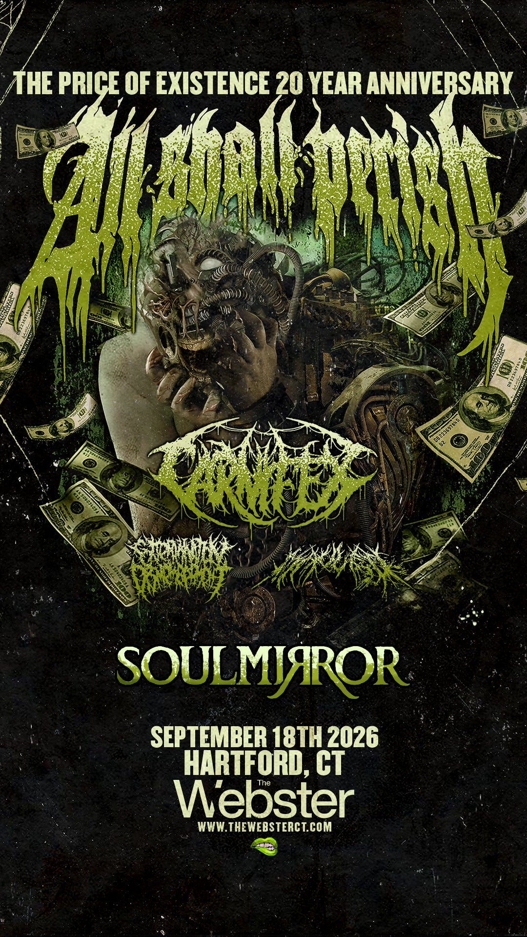 Concert Crave Presents: ALL SHALL PERISH | SEPTEMBER 18, 2026